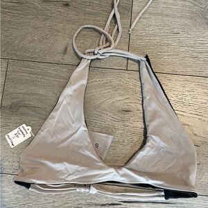 Whitney reversible top color:black/taupe size S